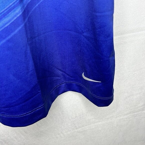 Nike Golf Tour Performance Polo Women XL Multicolor Golf Tennis Dri-Fit Logo - Picture 6 of 7